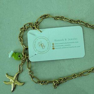 Necklace Gold charm